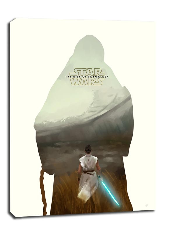 Gwiezdne Wojny Skywalker. Odrodzenie - Star Wars The Rise of Skywalker- obraz na płótnie Wymiar do wyboru: 30x40 cm