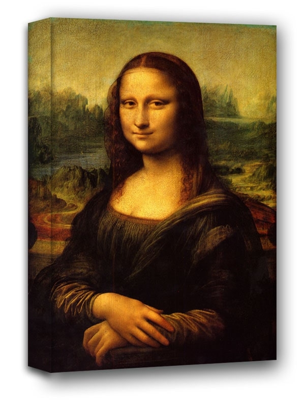 Mona Lisa, Leonardo da Vinci - obraz na płótnie Wymiar do wyboru: 30x40 cm