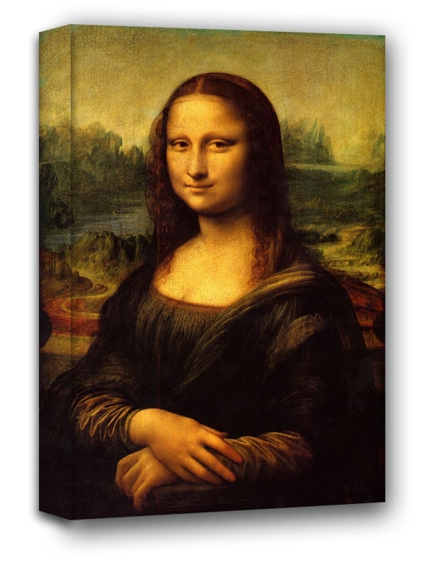 Mona Lisa, Leonardo da Vinci - obraz na płótnie Wymiar do wyboru: 60x80 cm