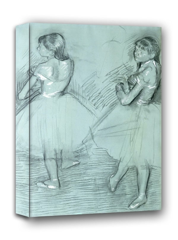 Two Dancers1879, Edgar Degas - obraz na płótnie Wymiar do wyboru: 60x90 cm