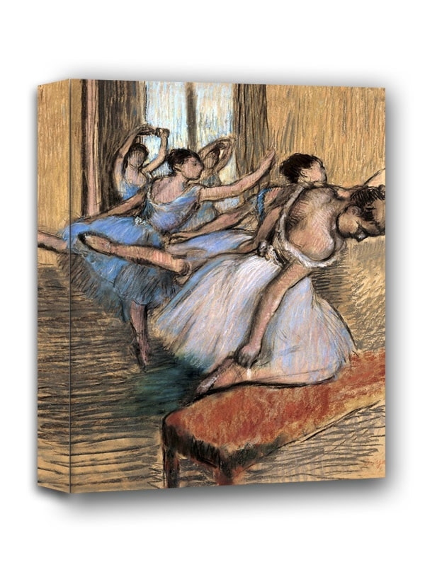 Zdjęcia - Obraz The Dancers, Edgar Degas -  na płótnie Wymiar do wyboru: 60x90 cm
