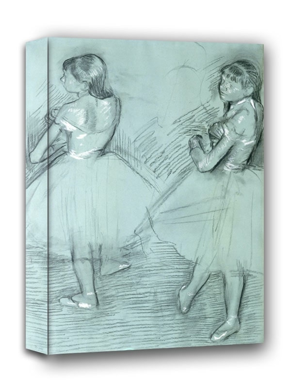 Two Dancers1879, Edgar Degas - obraz na płótnie Wymiar do wyboru: 30x40 cm
