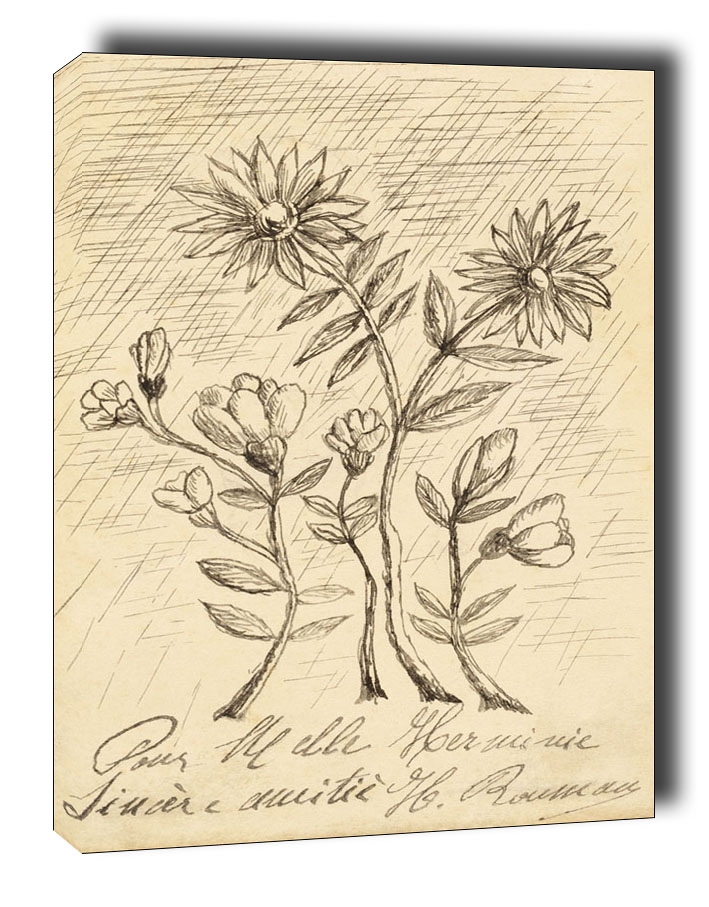 Oak Branch, Henri Rousseau - obraz na płótnie Wymiar do wyboru: 40x60 cm