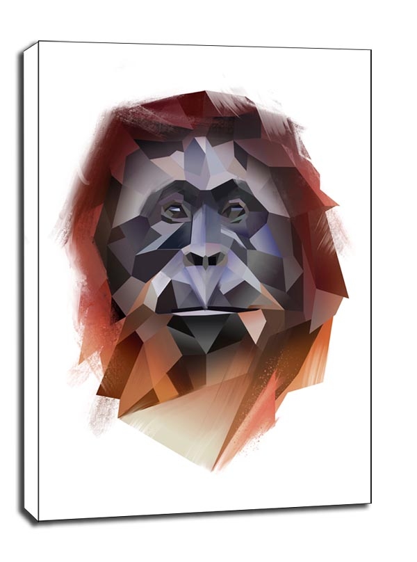 orangutan - obraz na płótnie Wymiar do wyboru: 30x40 cm