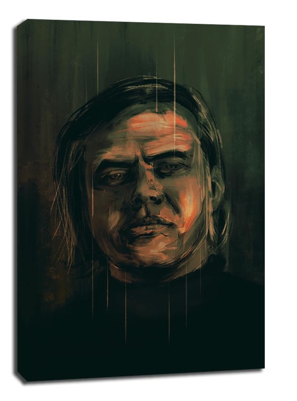 H. R. Giger - obraz na płótnie Wymiar do wyboru: 30x40 cm