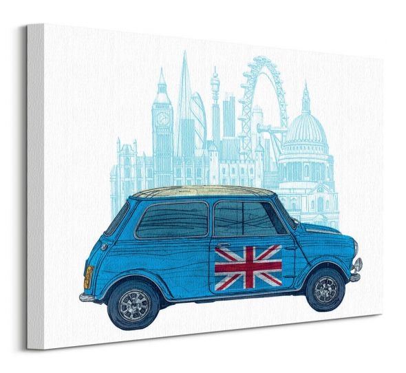 Mini London - obraz na płótnie