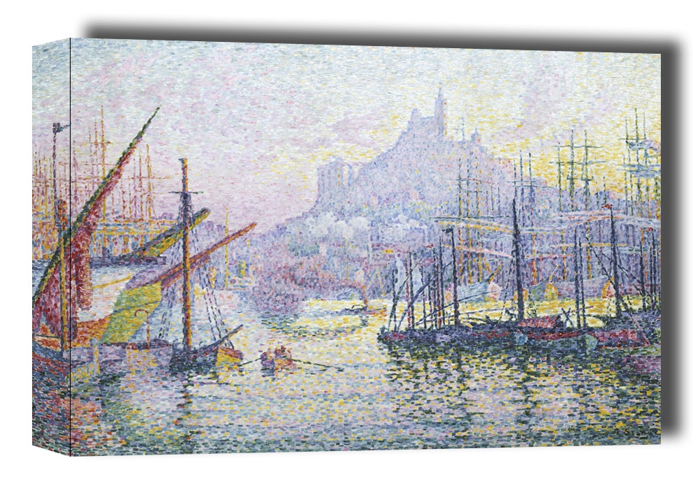 Notre Dame de la Garde, Paul Signac - obraz na płótnie Wymiar do wyboru: 80x60 cm