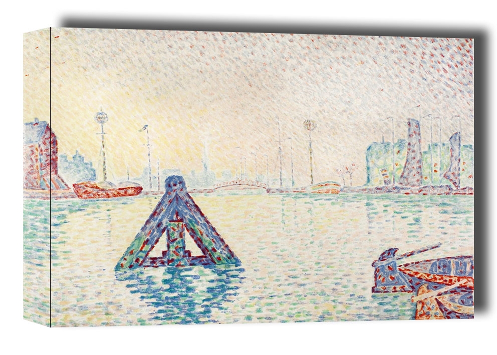 In Holland–The Buoy, Paul Signac - obraz na płótnie Wymiar do wyboru: 50x40 cm