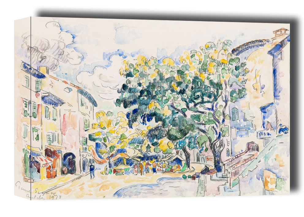 Antibes, Paul Signac - obraz na płótnie Wymiar do wyboru: 30x20 cm
