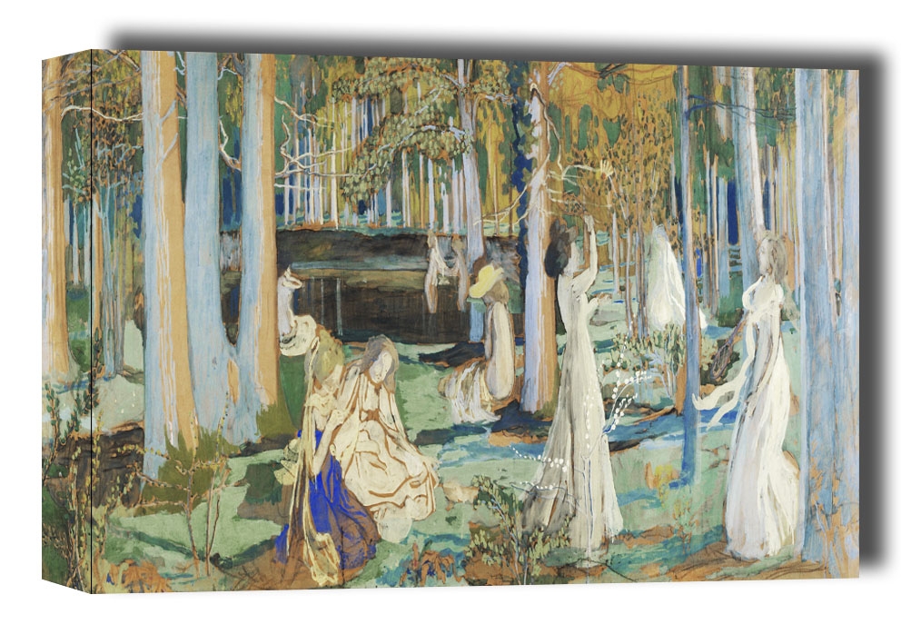 The Sacred Wood, Maurice Denis - obraz na płótnie Wymiar do wyboru: 70x50 cm