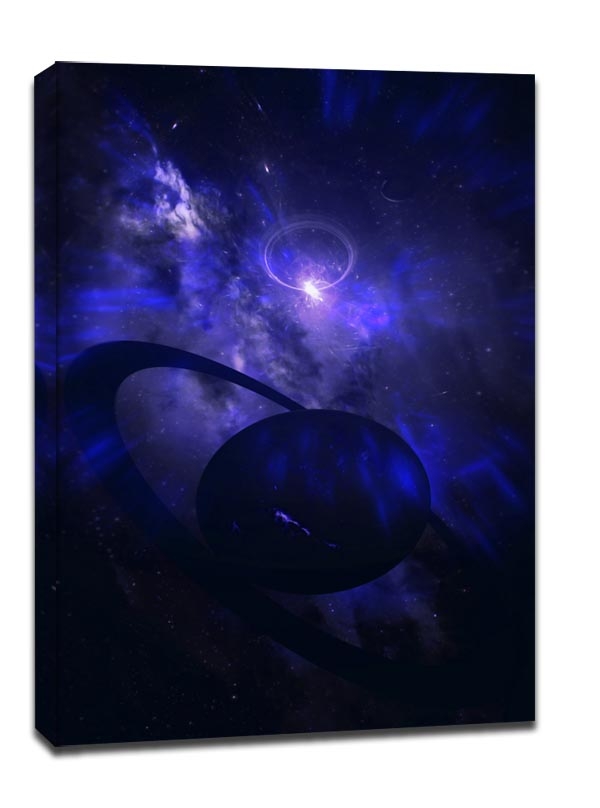 Zdjęcia - Obraz Deep Space, Debussy -  na płótnie Wymiar do wyboru: 60x80 cm