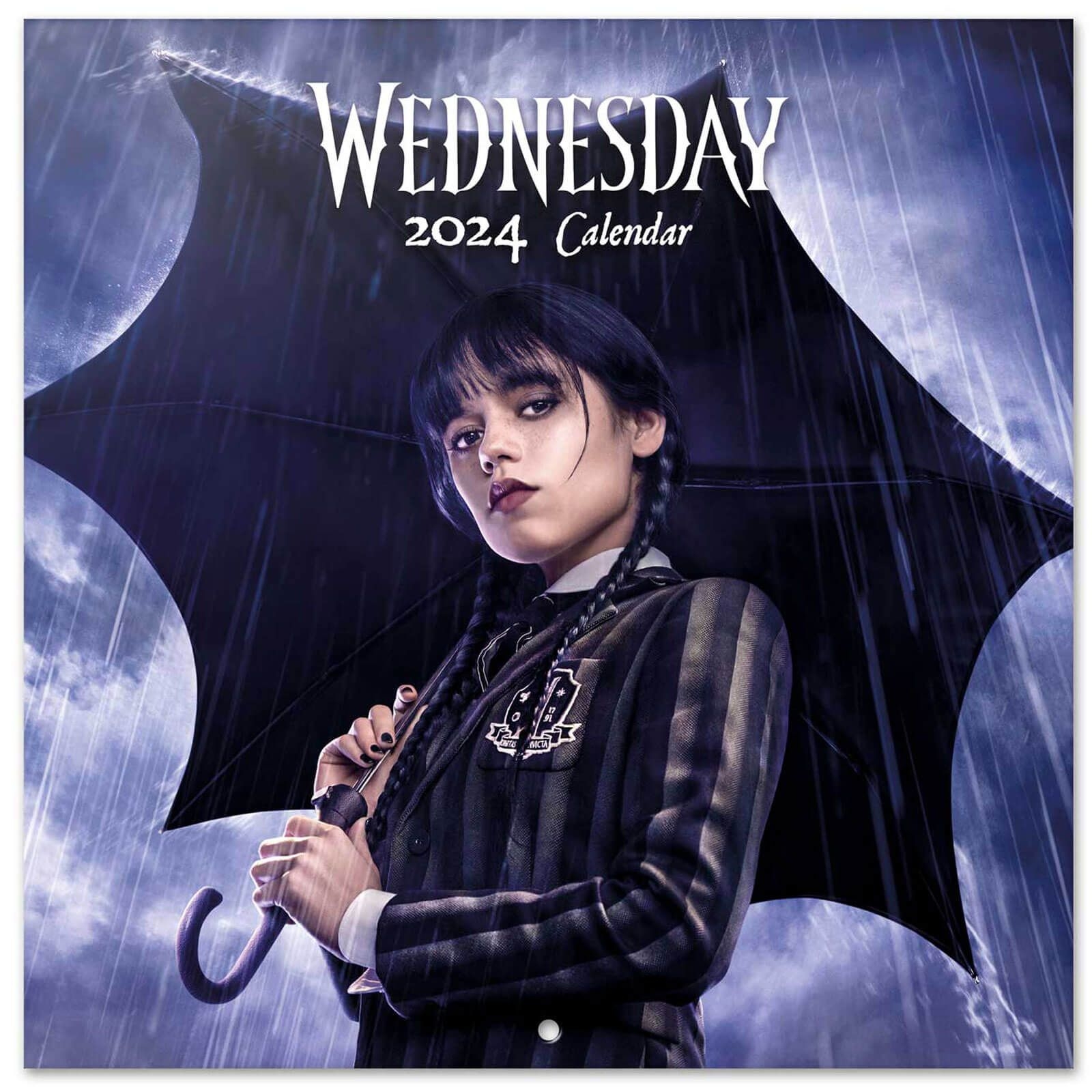 Wednesday Kalendarz 2024 Ścienny