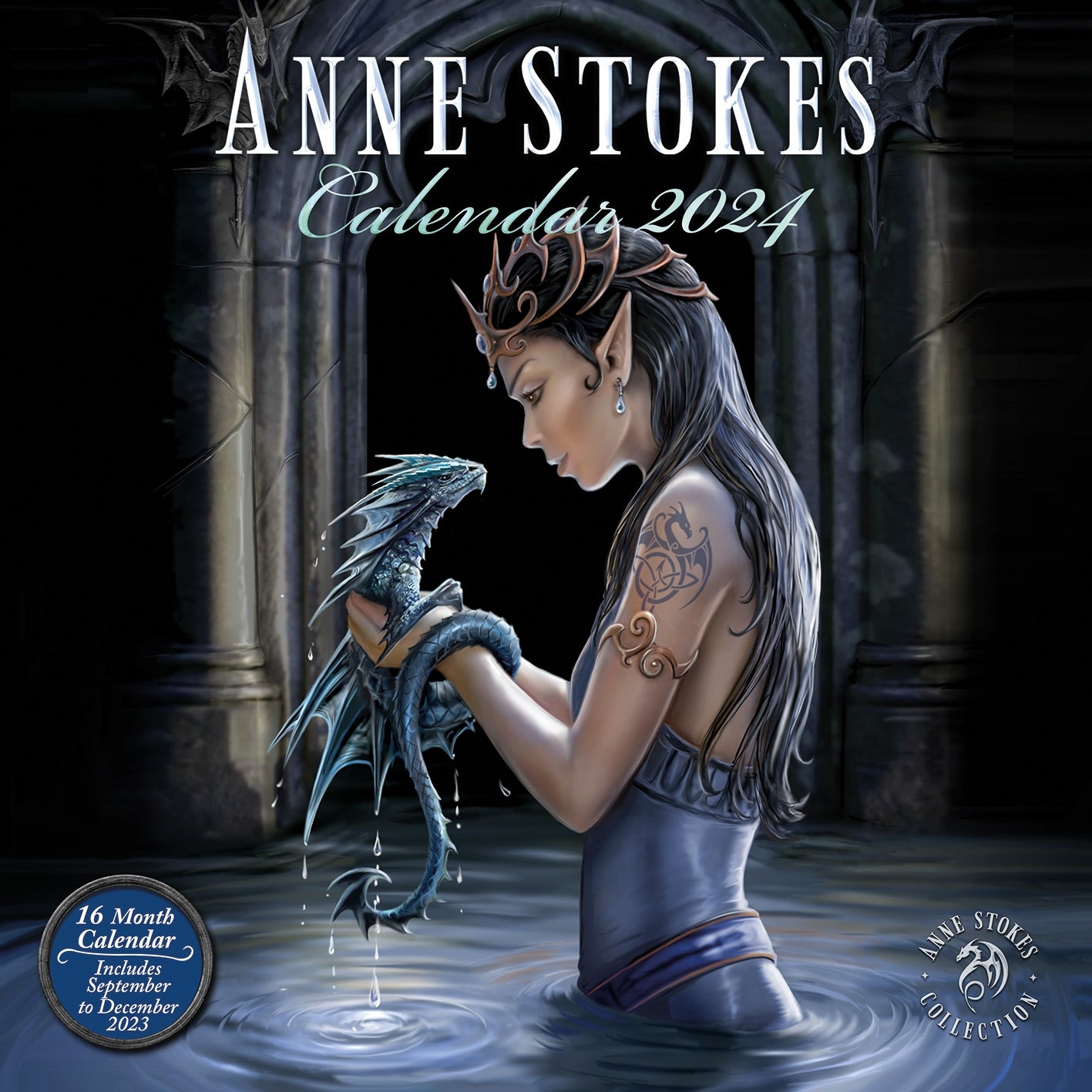 Anne Stokes Kalendarz 2024 Ścienny
