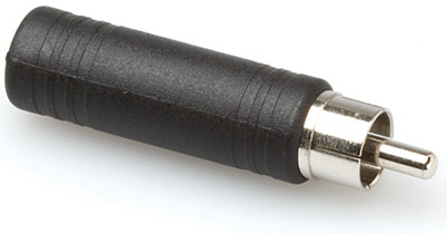 Hosa GPR-104 Adapter Gniazdo TS 6,35 - Wtyk RCA