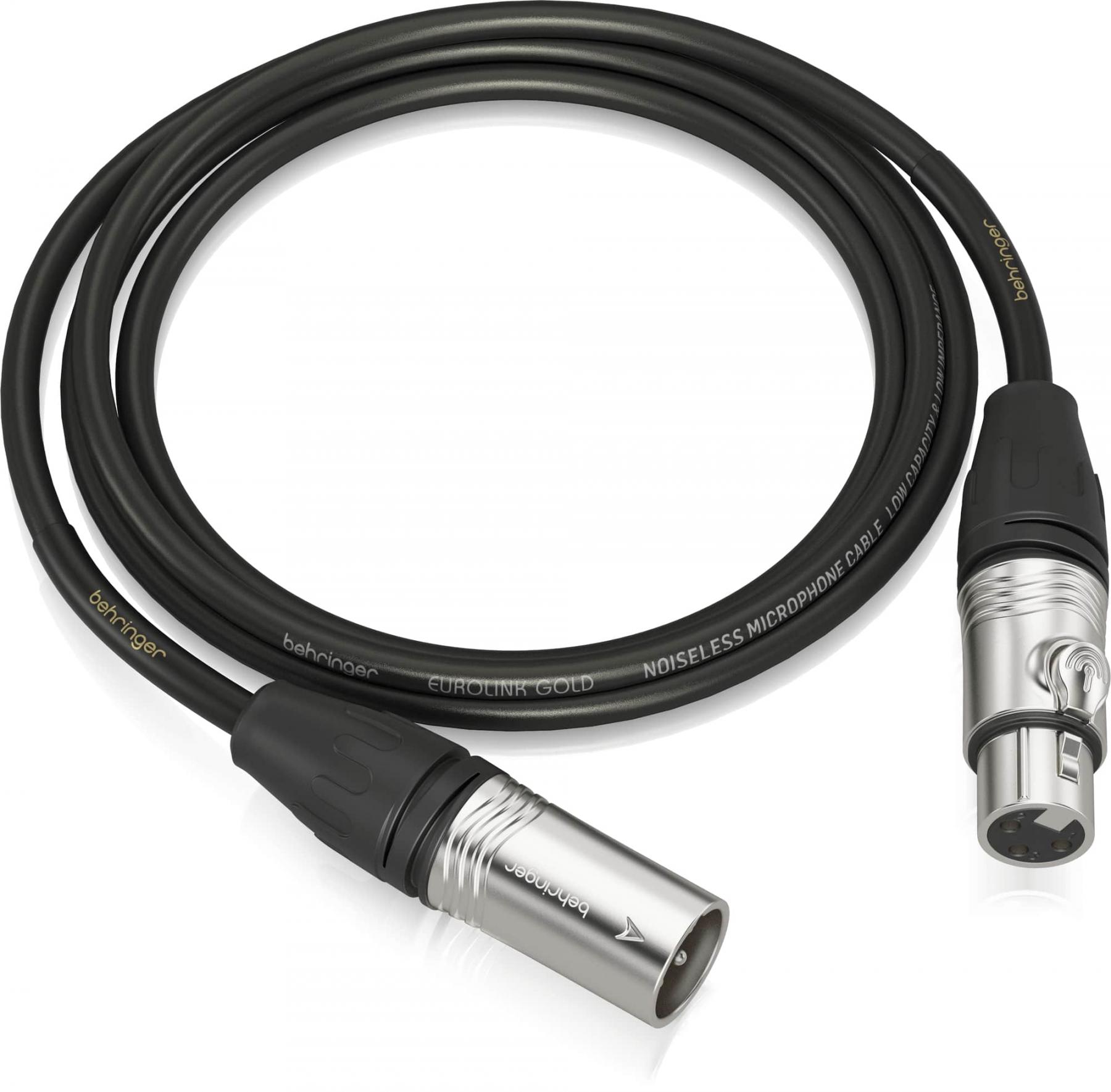 ‌Behringer GMC-150 - Kabel mikrofonowy - 1.5m ♦ 30 DNI NA ZWROT ♦ GWARANCJA DOOR-TO-DOOR ♦ SZYBKA WYSYŁKA