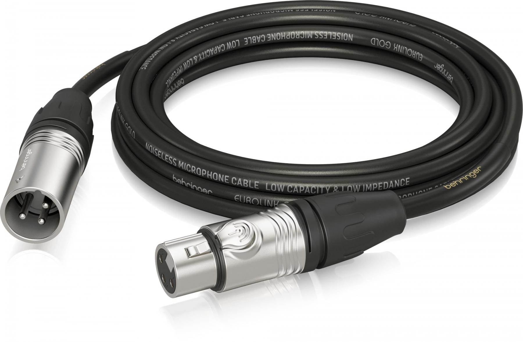 ‌Behringer GMC-600 - Kabel mikrofonowy XLR F - XLR M 6m ♦ 30 DNI NA ZWROT ♦ GWARANCJA DOOR-TO-DOOR ♦ SZYBKA WYSYŁKA