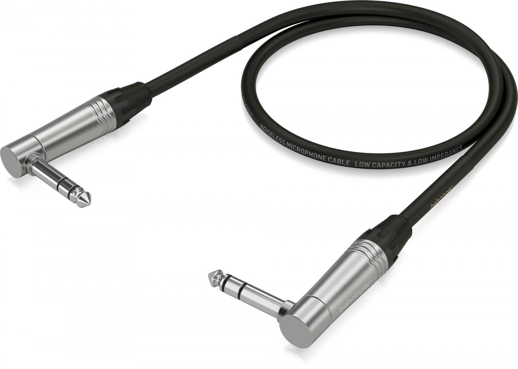 ‌Behringer GIC-60 4SR - Kabel stereo jack kątowy - stereo jack kątowy 0,6m ♦ 30 DNI NA ZWROT ♦ GWARANCJA DOOR-TO-DOOR ♦ SZYBKA WYSYŁKA