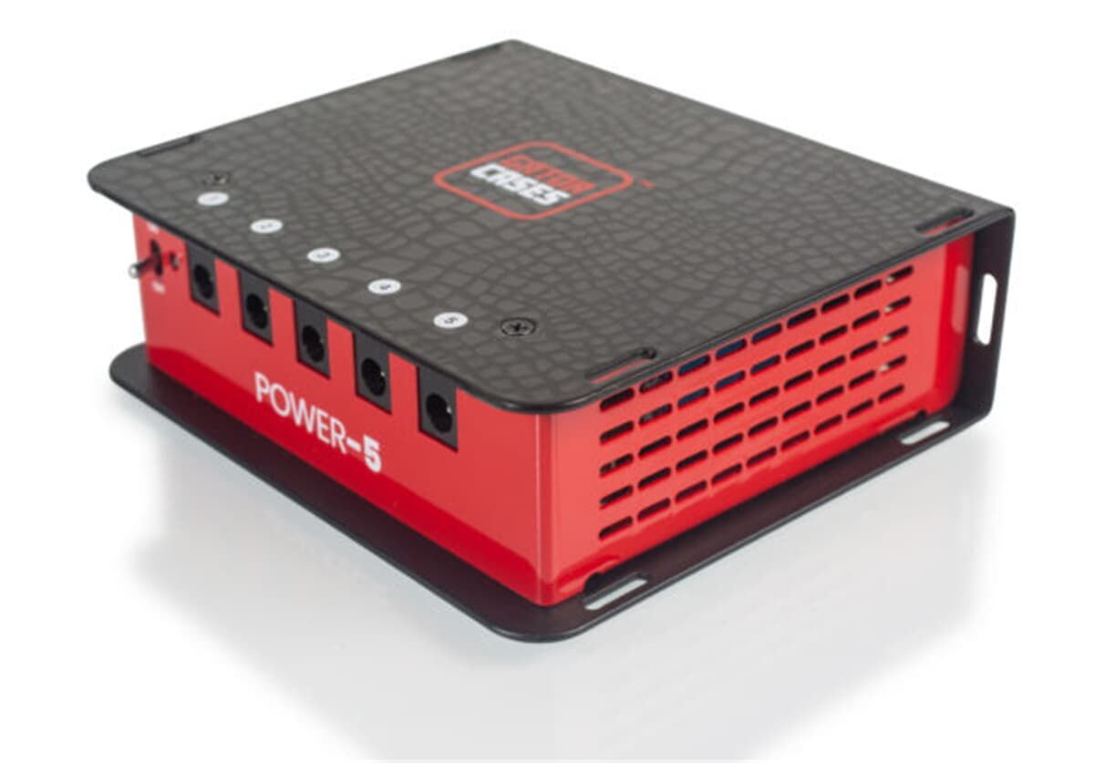 ‌Gator Frameworks Pedal Board Power Supply 5 Outputs EU - Zasilacz do pedalboardu z 5 izolowanymi wyjściami