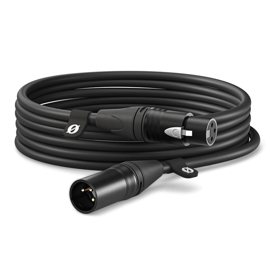 Rode XLR 6m Black - Kabel ♦ NATYCHMIASTOWA WYSYŁKA ♦ 30 DNI NA ZWROT ♦ GWARANCJA DOOR-TO-DOOR