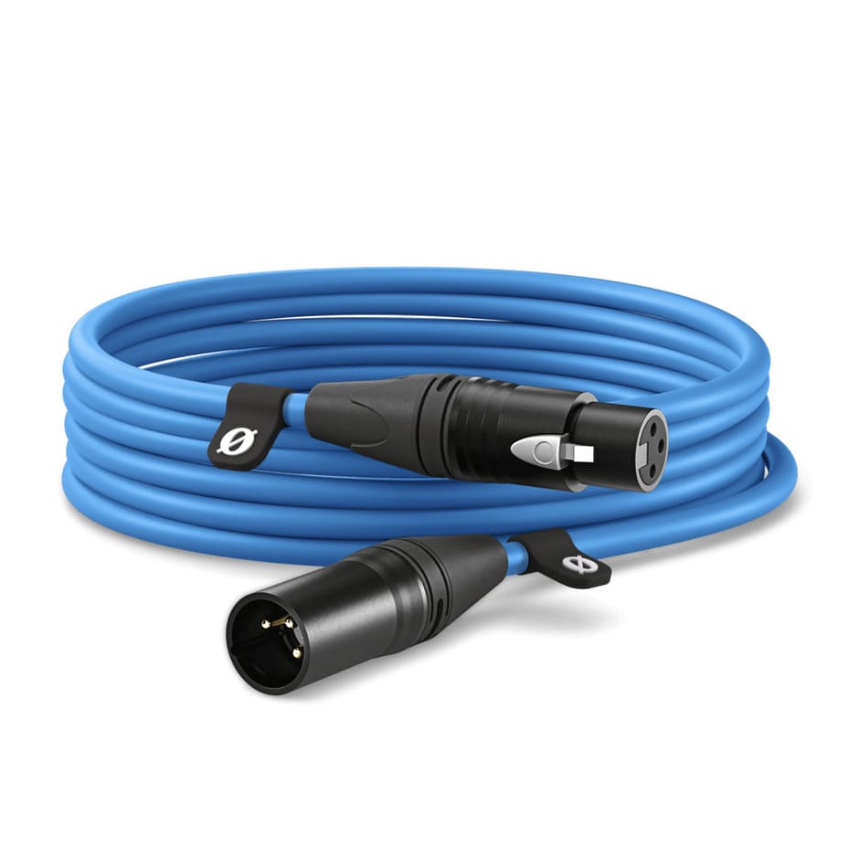 Rode XLR 6m Blue - Kabel ♦ NATYCHMIASTOWA WYSYŁKA ♦ 30 DNI NA ZWROT ♦ GWARANCJA DOOR-TO-DOOR