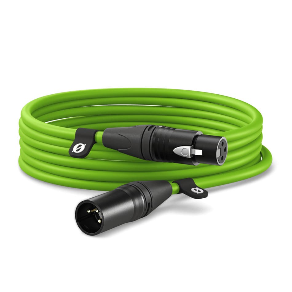 Rode XLR 6m Green - Kabel ♦ NATYCHMIASTOWA WYSYŁKA ♦ 30 DNI NA ZWROT ♦ GWARANCJA DOOR-TO-DOOR