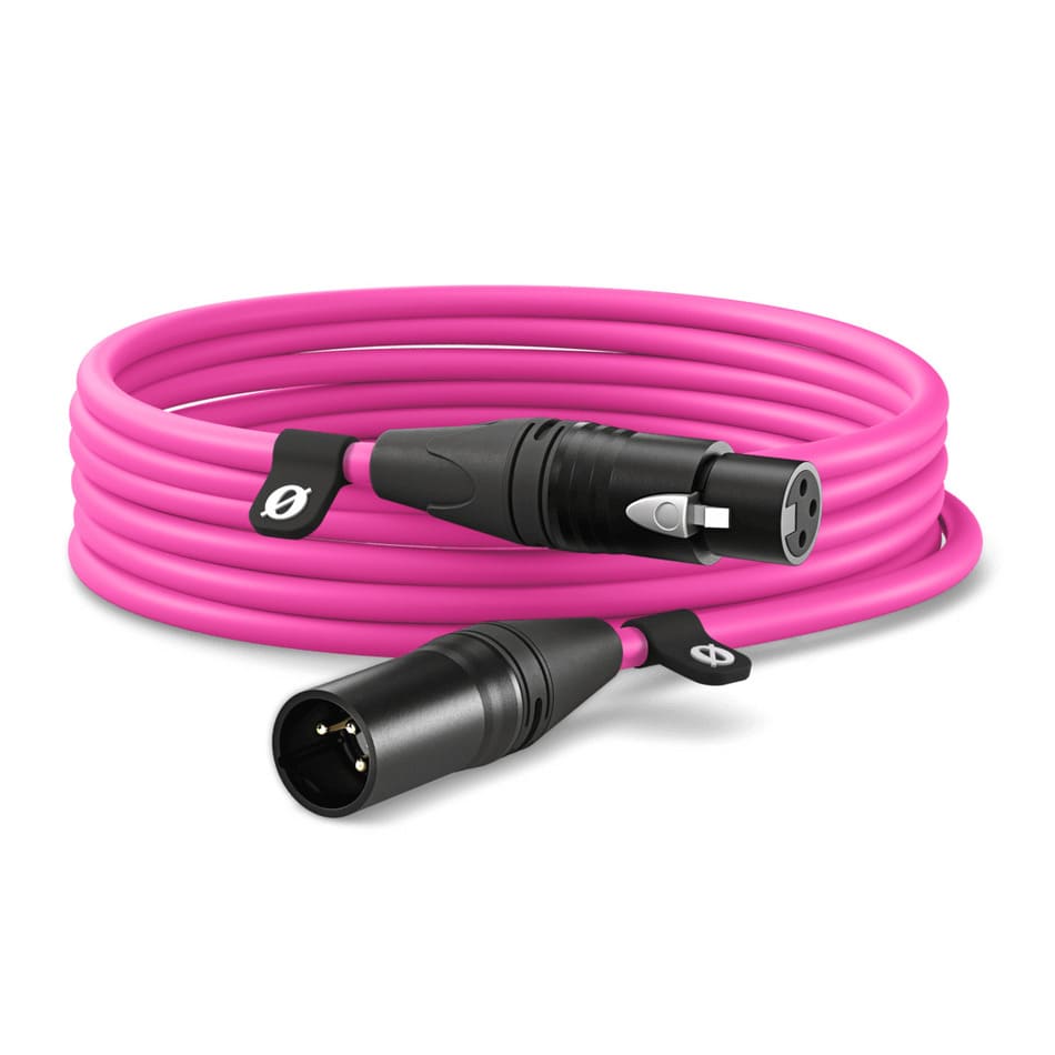Rode XLR 6m Pink - Kabel ♦ NATYCHMIASTOWA WYSYŁKA ♦ 30 DNI NA ZWROT ♦ GWARANCJA DOOR-TO-DOOR