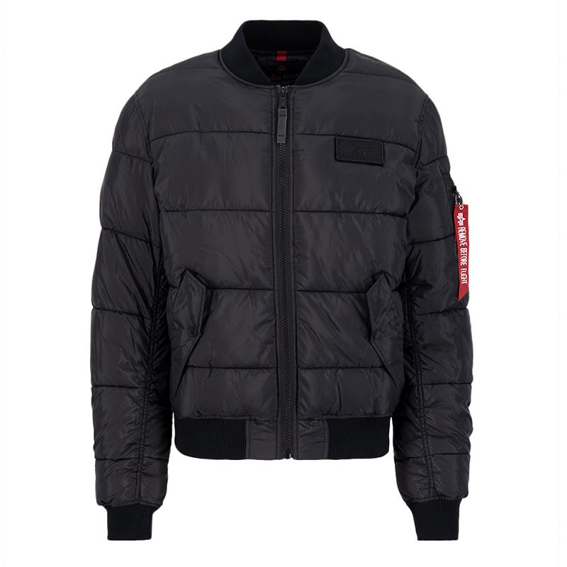 Kurtka Alpha Industries MA-1 Puffer Bomber 13811603 - czarna