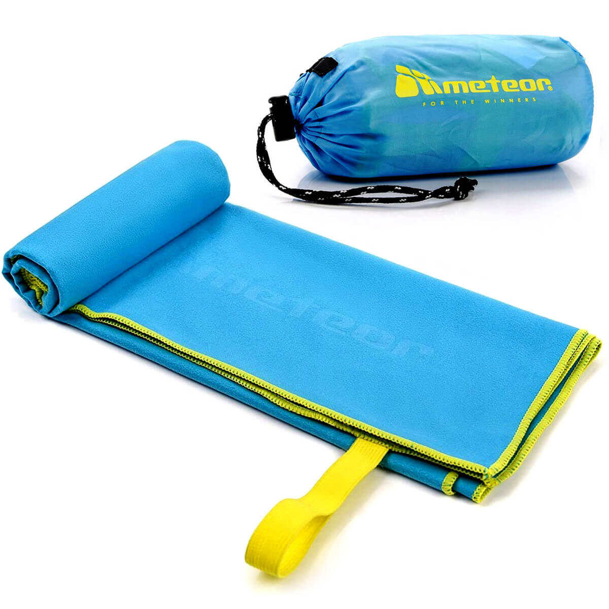 Meteor Ręcznik sportowy szybkoschnący Meteor M 50x90 cm niebieski 5900724049369