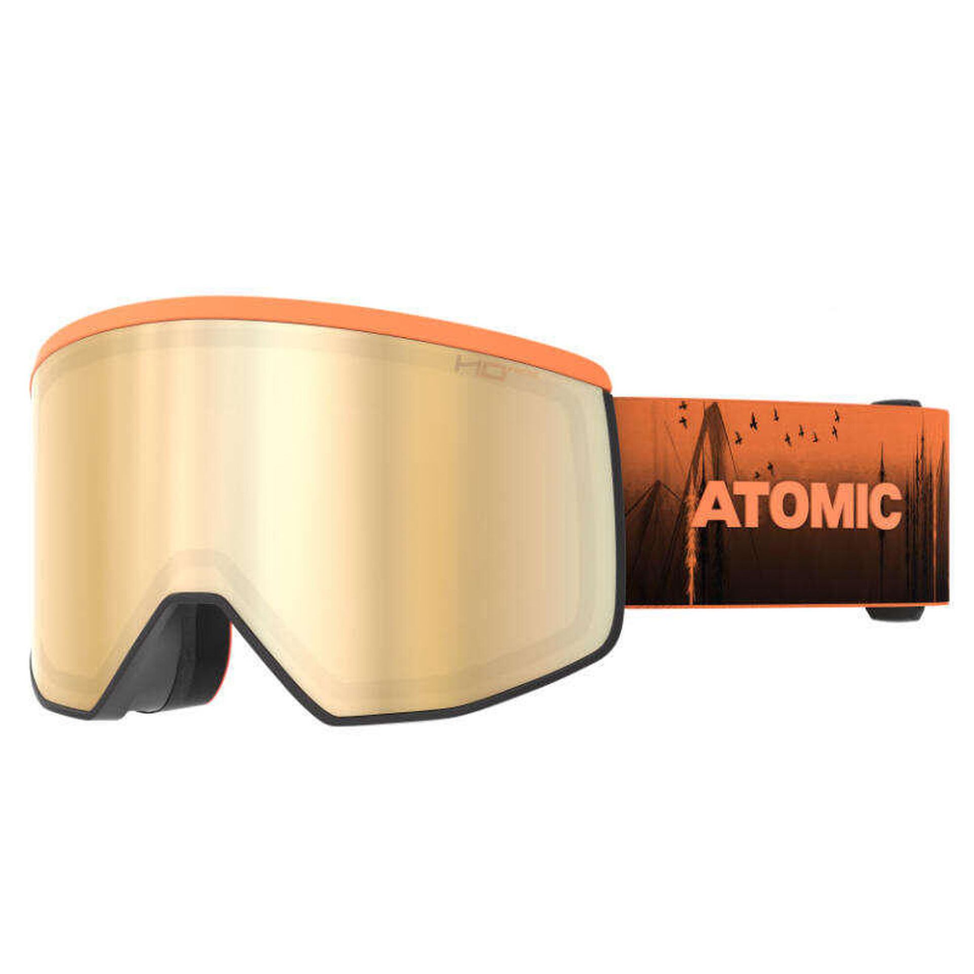 Gogle Atomic Four Pro HD Photo Black/Orange 2024