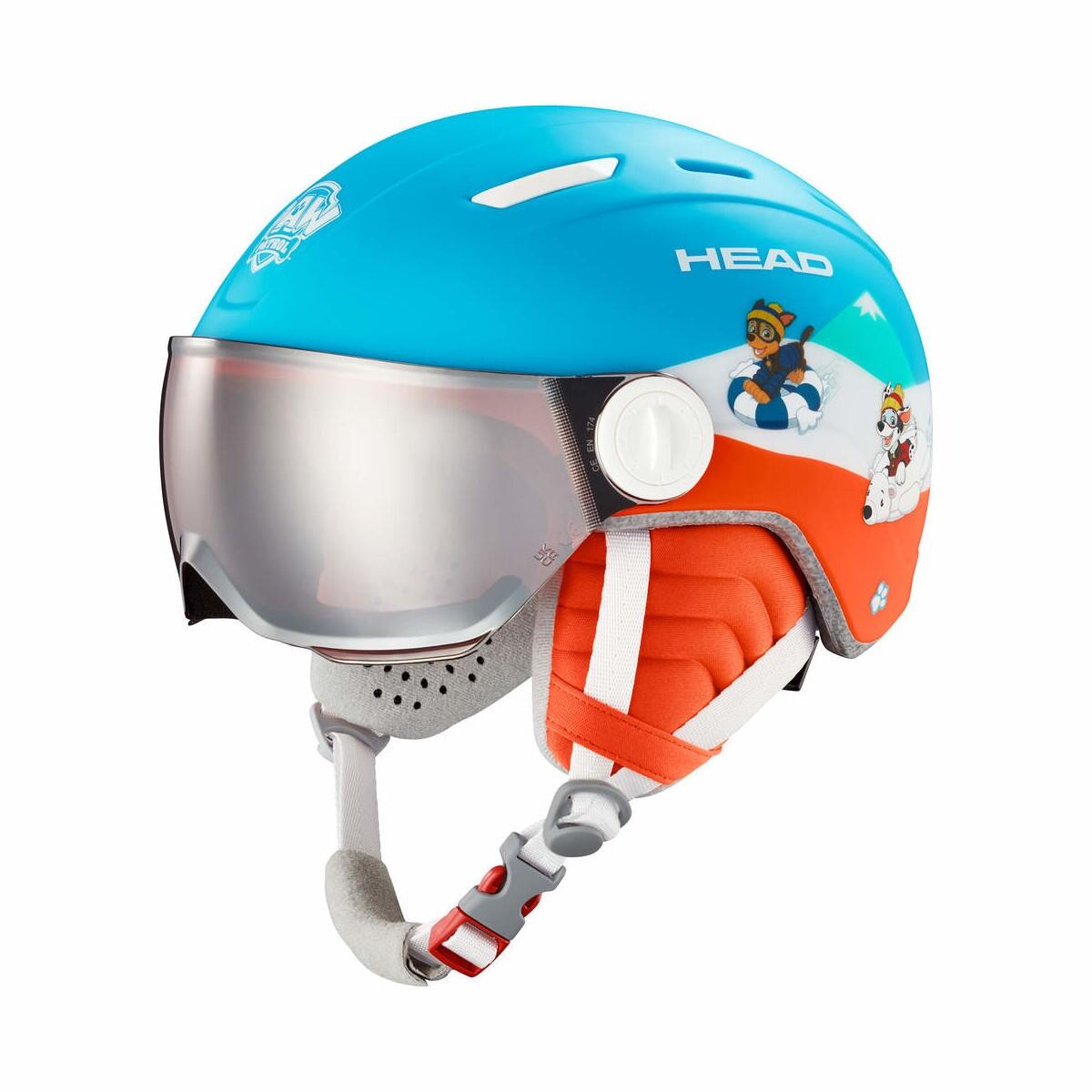 Kask Head Mojo Visor Paw kolorowy - XS/S