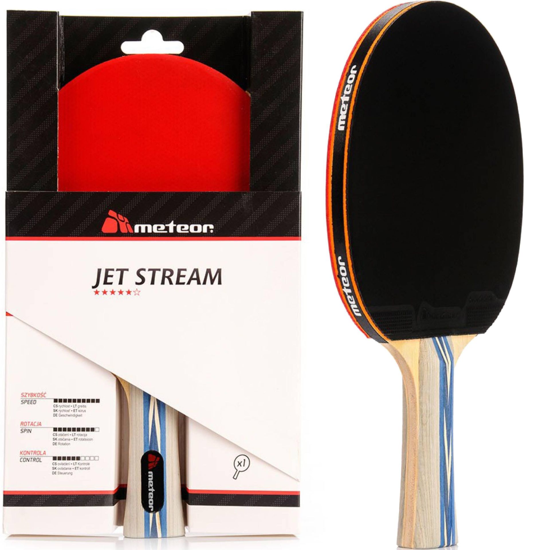 Meteor Rakietka do tenisa stołowego Jet Stream***** 15019