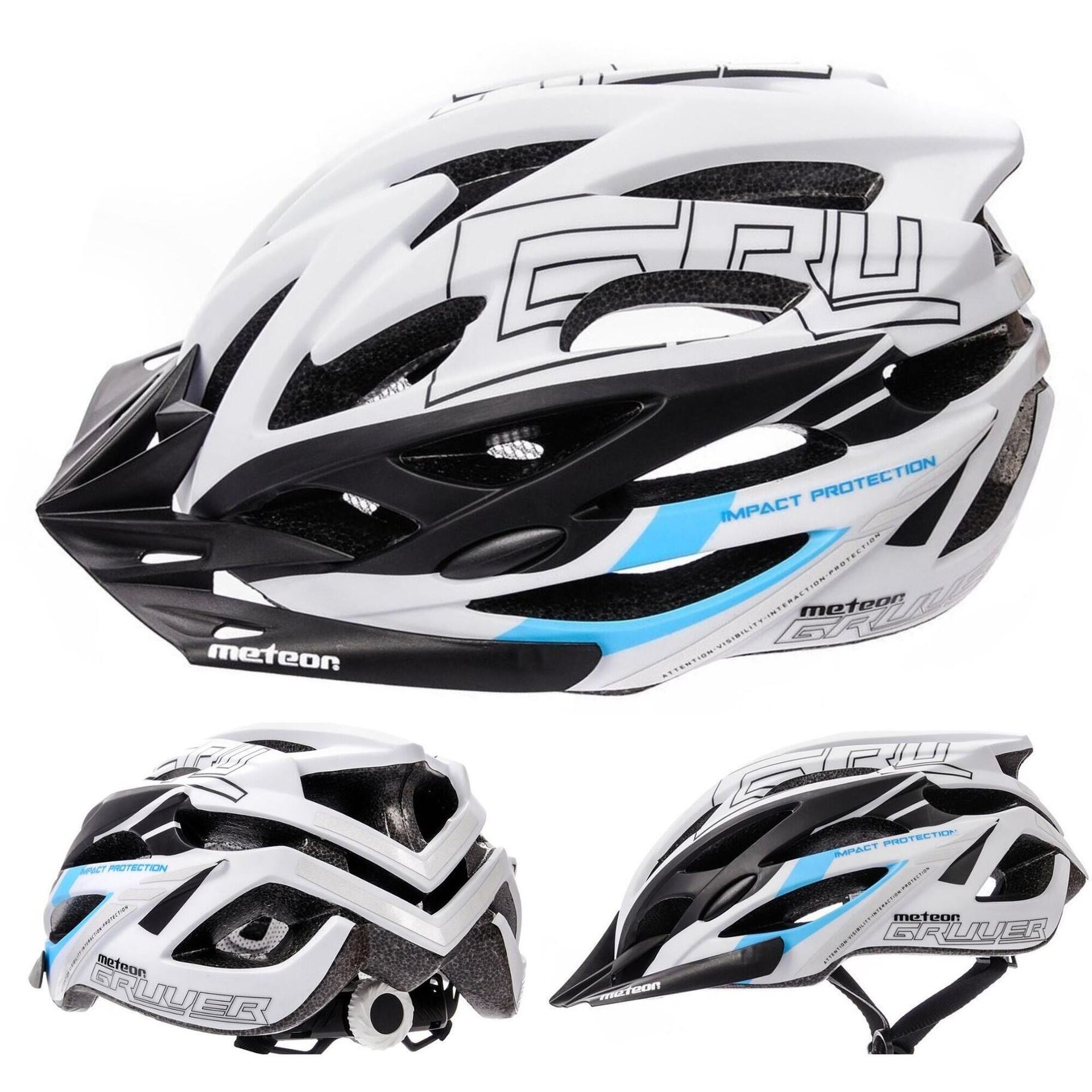 Meteor Kask rowerowy, Gruver, rozmiar 58-61