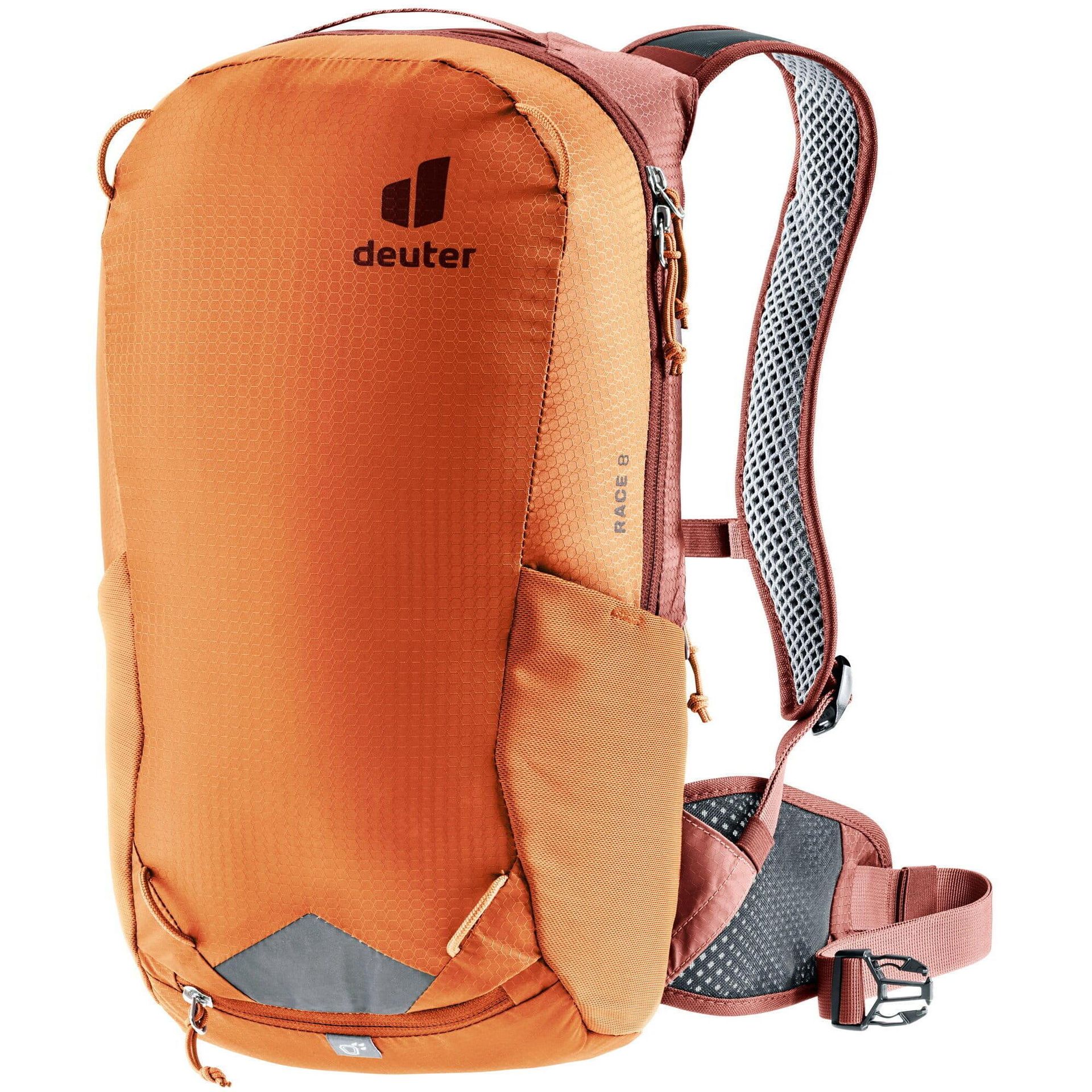 Plecak rowerowy Deuter Race 8 l - chestnut / redwood