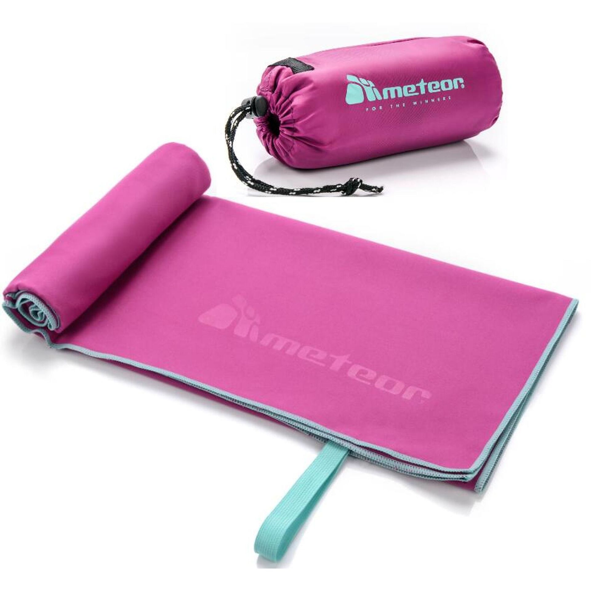 Meteor Ręcznik sportowy Meteor M 50x90 cm bakłażanowy 31585