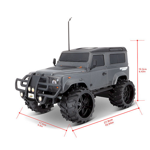 Maisto, zdalnie sterowany, 1:16 Off Road - Land Rover Defender - 2.4 GHz