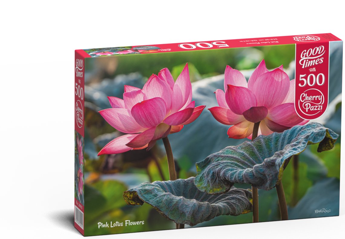 Puzzle 500 Cherrypazzi Pink Lotus Flowers 20012