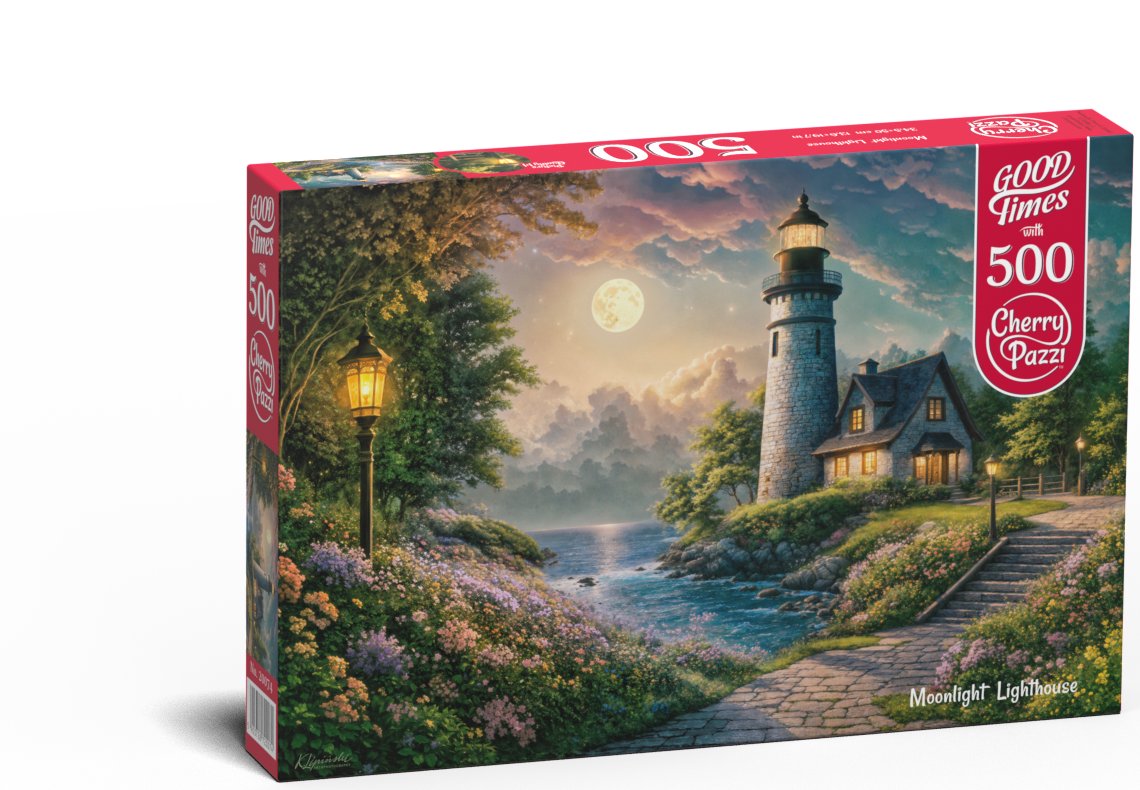 Puzzle 500 Cherrypazzi Moonlight Lighthouse 20074