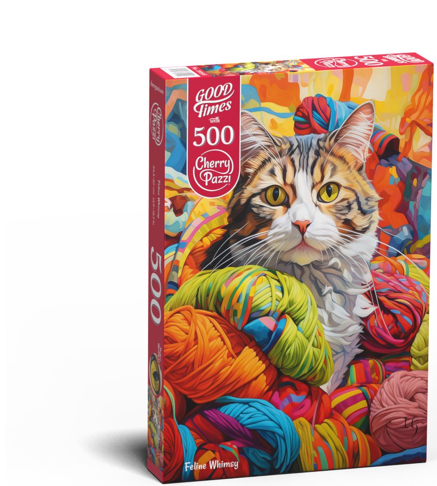 Puzzle 500 Cherrypazzi Feline Whimsy 20098