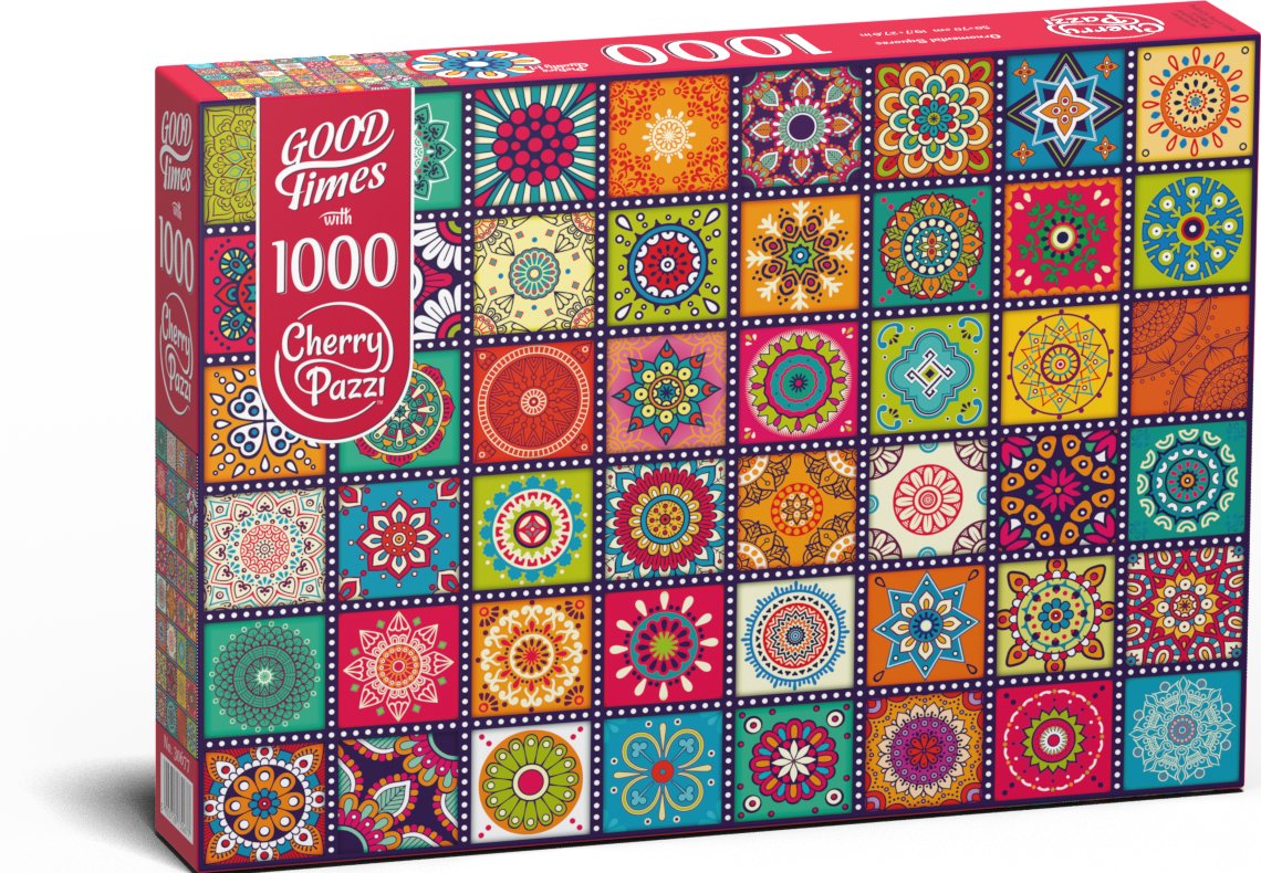 Puzzle 1000 Cherrypazzi Ornamental Squares 30677