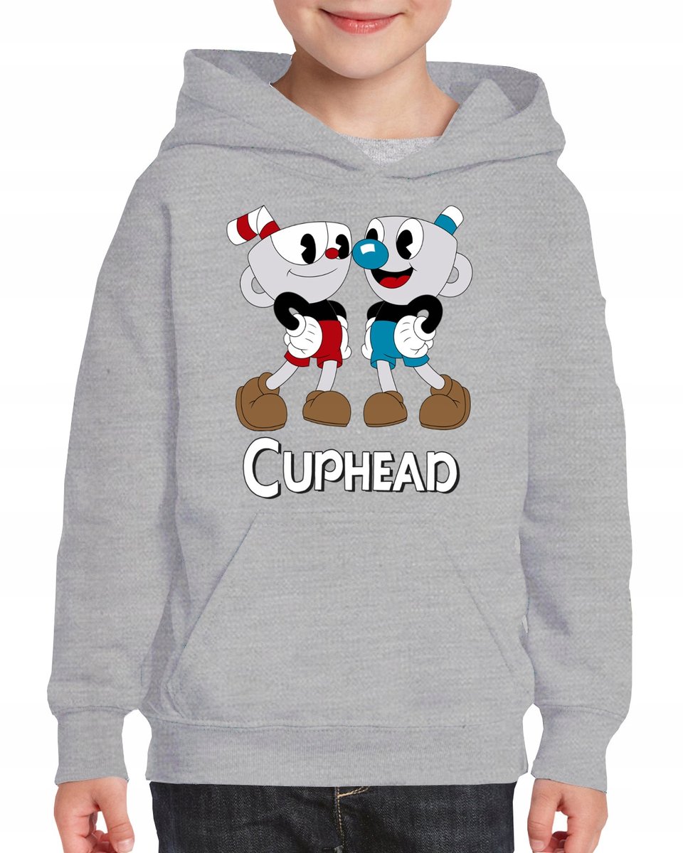 CUPHEAD BLUZA DZIECIĘCA Z KAPTUREM 3167 GRA 140