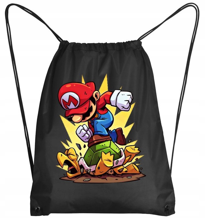 3305 Plecak Worek Super Mario Bros Jakość