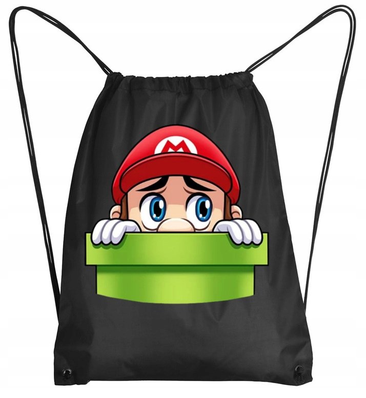 3304 Plecak Worek Super Mario Bros Jakość