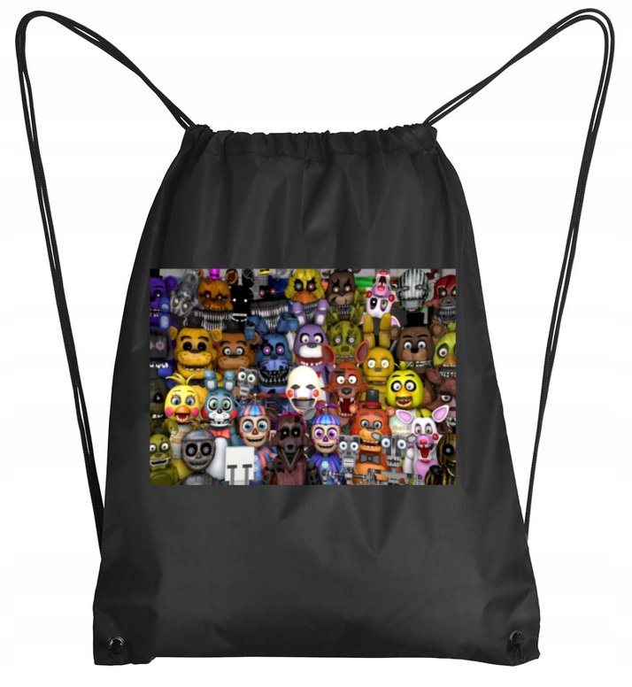3002 Plecak Worek Szkolny Five Nights Freddys Fnaf
