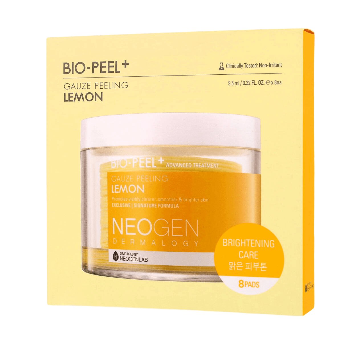 Neogen Bio-peel Gauze Peeling Lemon, Płatki Złuszczające, 8 Szt.