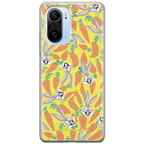 ERT GROUP etui na telefon Xiaomi MI 11i/ REDMI K40/K40 PRO/POCO F3/ F3 PRO, case oryginalny i oficjalnie licencjonowany przez Looney Tunes, wzór Bugs 017, optymalnie dopasowane, plecki z TPU