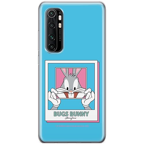 ERT GROUP etui na telefon Xiaomi MI NOTE 10 Lite, case oryginalny i oficjalnie licencjonowany przez Looney Tunes, wzór Bugs 024, optymalnie dopasowane, plecki z TPU
