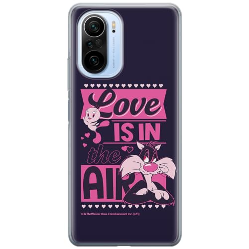 ERT GROUP etui na telefon Xiaomi MI 11i/ REDMI K40/K40 PRO/POCO F3/ F3 PRO, case oryginalny i oficjalnie licencjonowany przez Looney Tunes, wzór Sylvester & Tweety 007, plecki z TPU