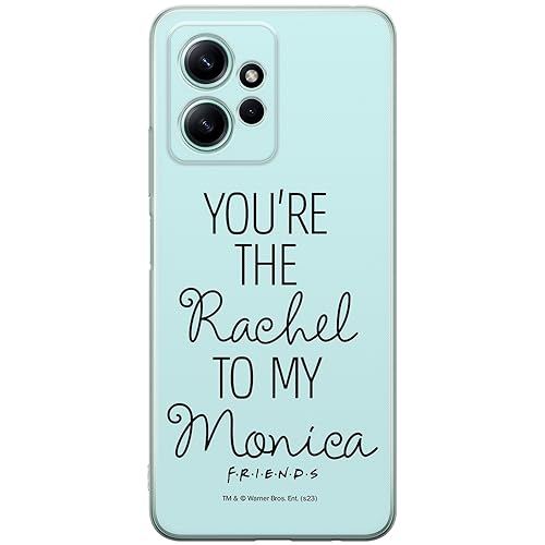 ERT GROUP etui na telefon Xiaomi REDMI NOTE 12 4G, case oryginalny i oficjalnie licencjonowany przez Friends, wzór Friends 038, optymalnie dopasowane, plecki z TPU
