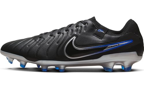 Nike Legend 10 Pro męskie buty piłkarskie, Black Chrome Hyper Royal, 45 EU