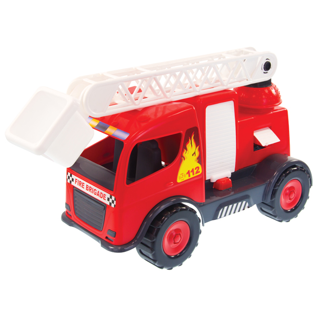 Mochtoys - Wóz strażacki Mochtoys czerwony 63cm